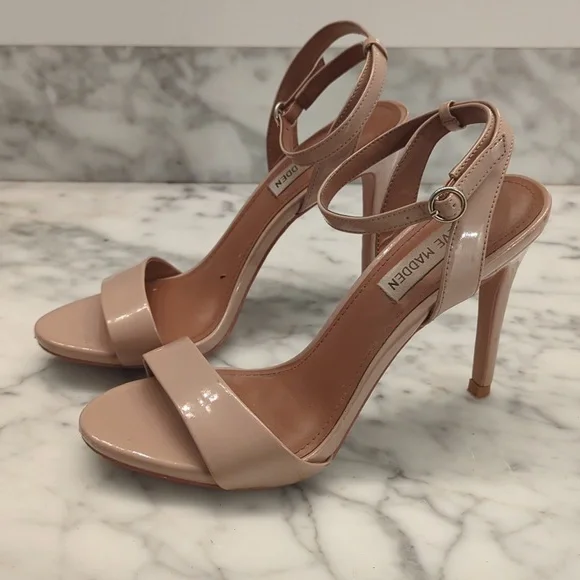 Steve Madden Reno Nude Heels - Picture 2 of 11
